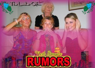Female cast members of ‘Rumors’ featured from left to right: Wendy Khan, Foo Smith, Clare Bryant & Cailin Terhaar.